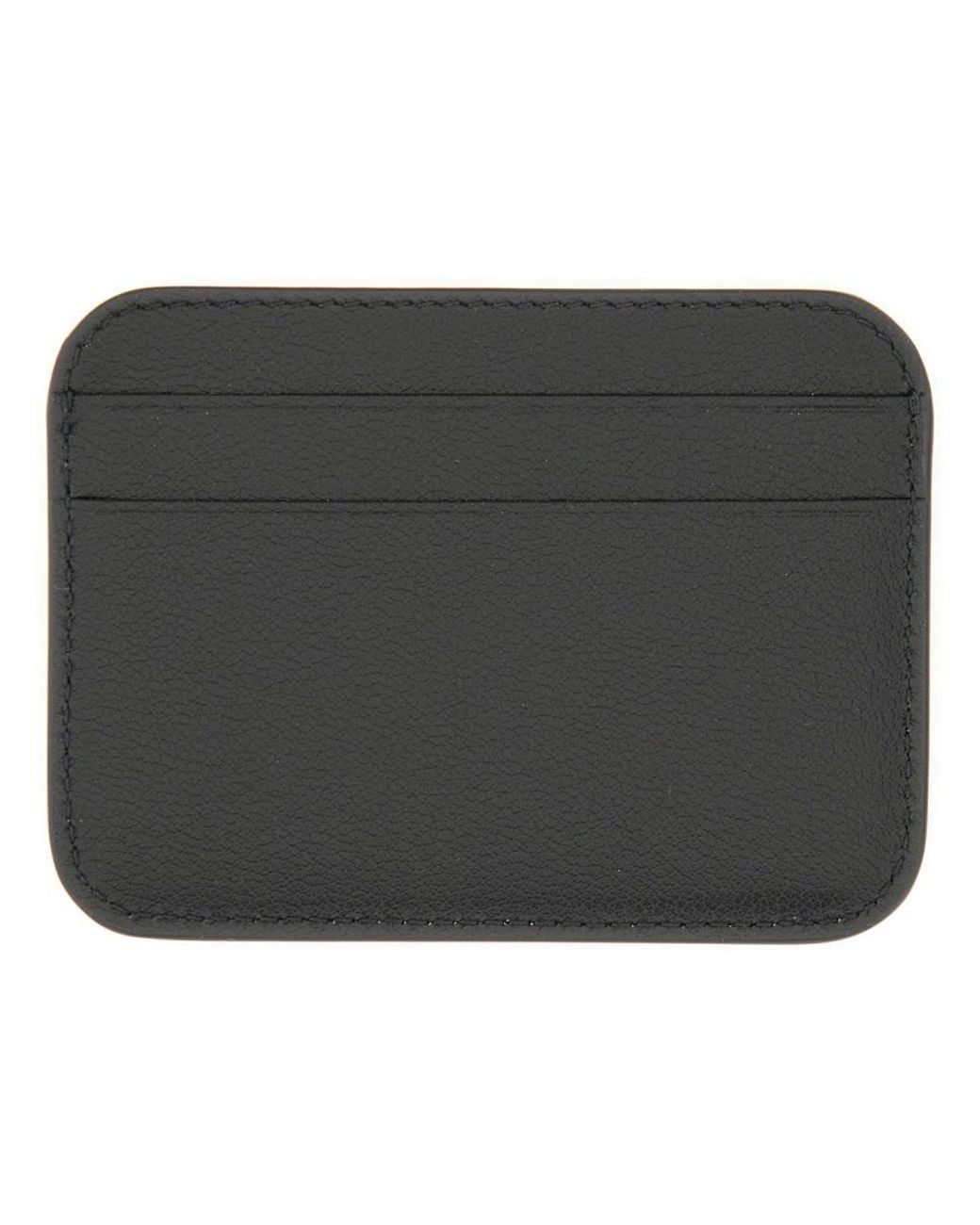 Balenciaga Black Card Holder Cash 2.0 Leather Domesticated Calf Wallets & Purses
