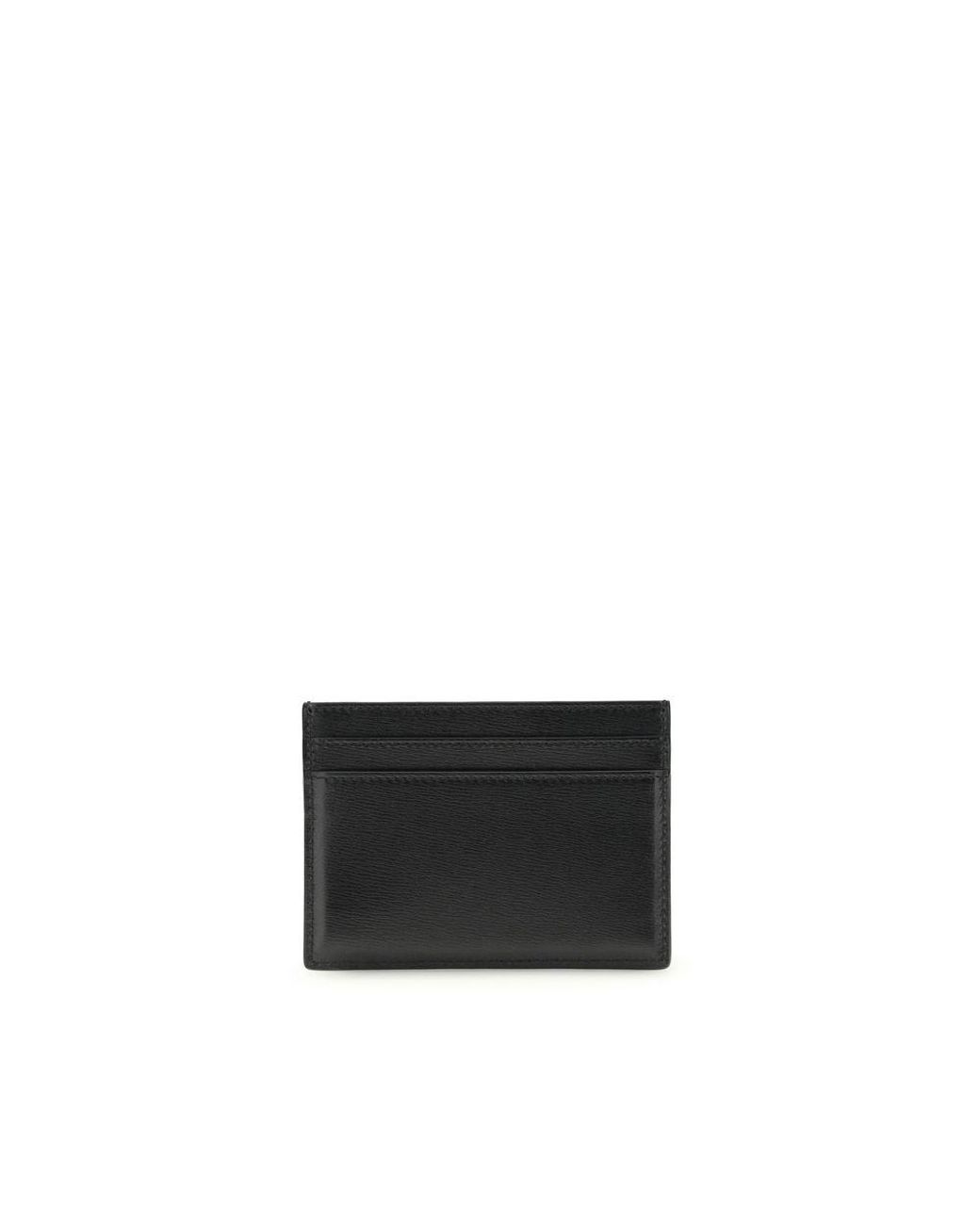 Saint Laurent Black Calf Leather Bos Taurus Wallet for men