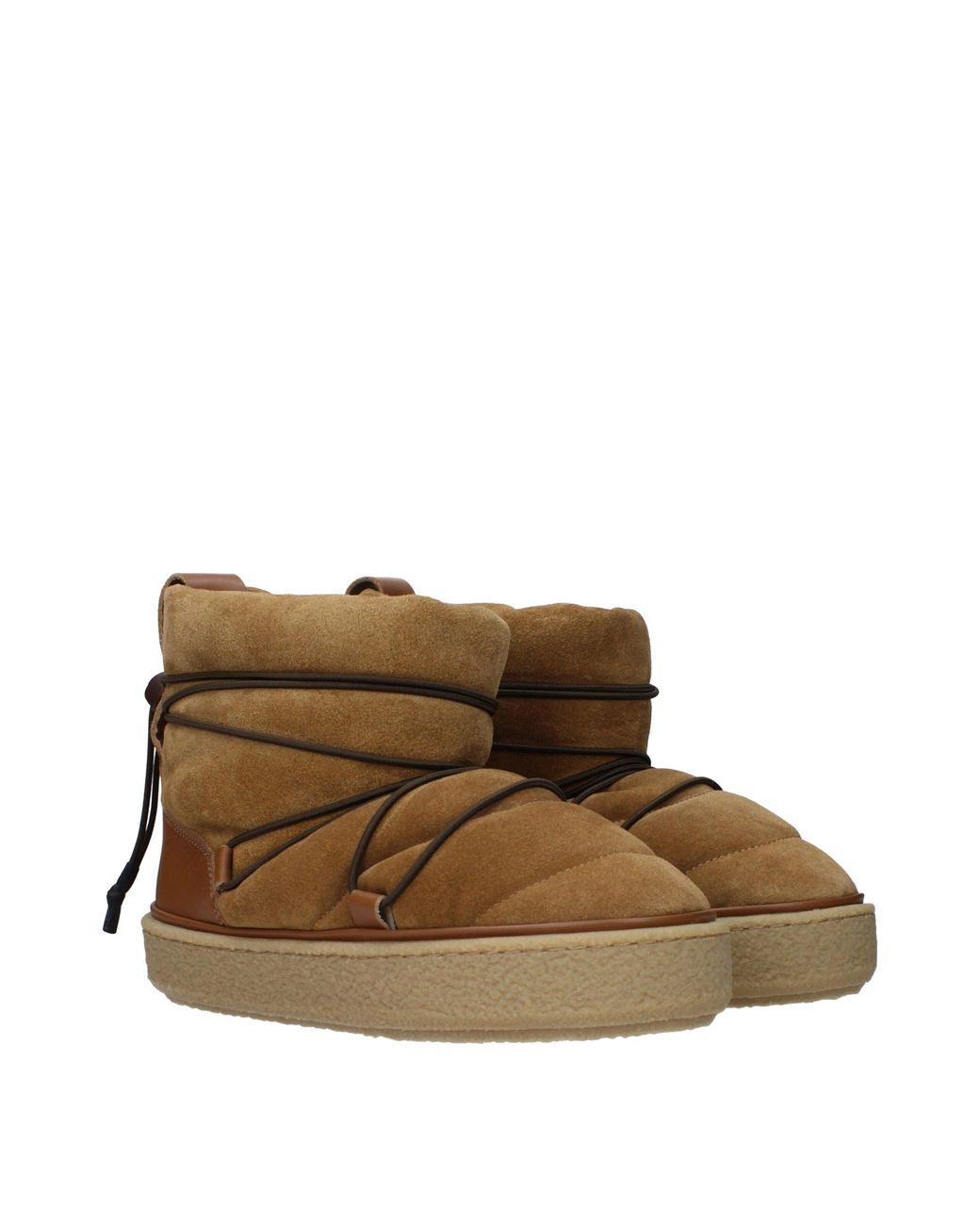 Isabel Marant Brown Leather Ankle Boots