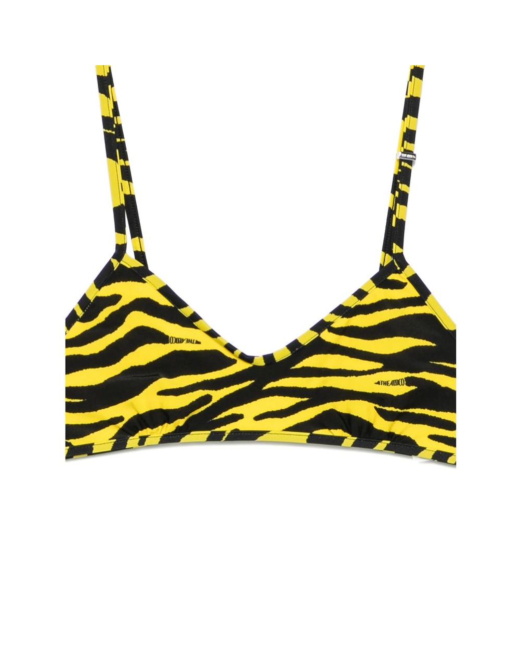 The Attico Yellow Beachwear