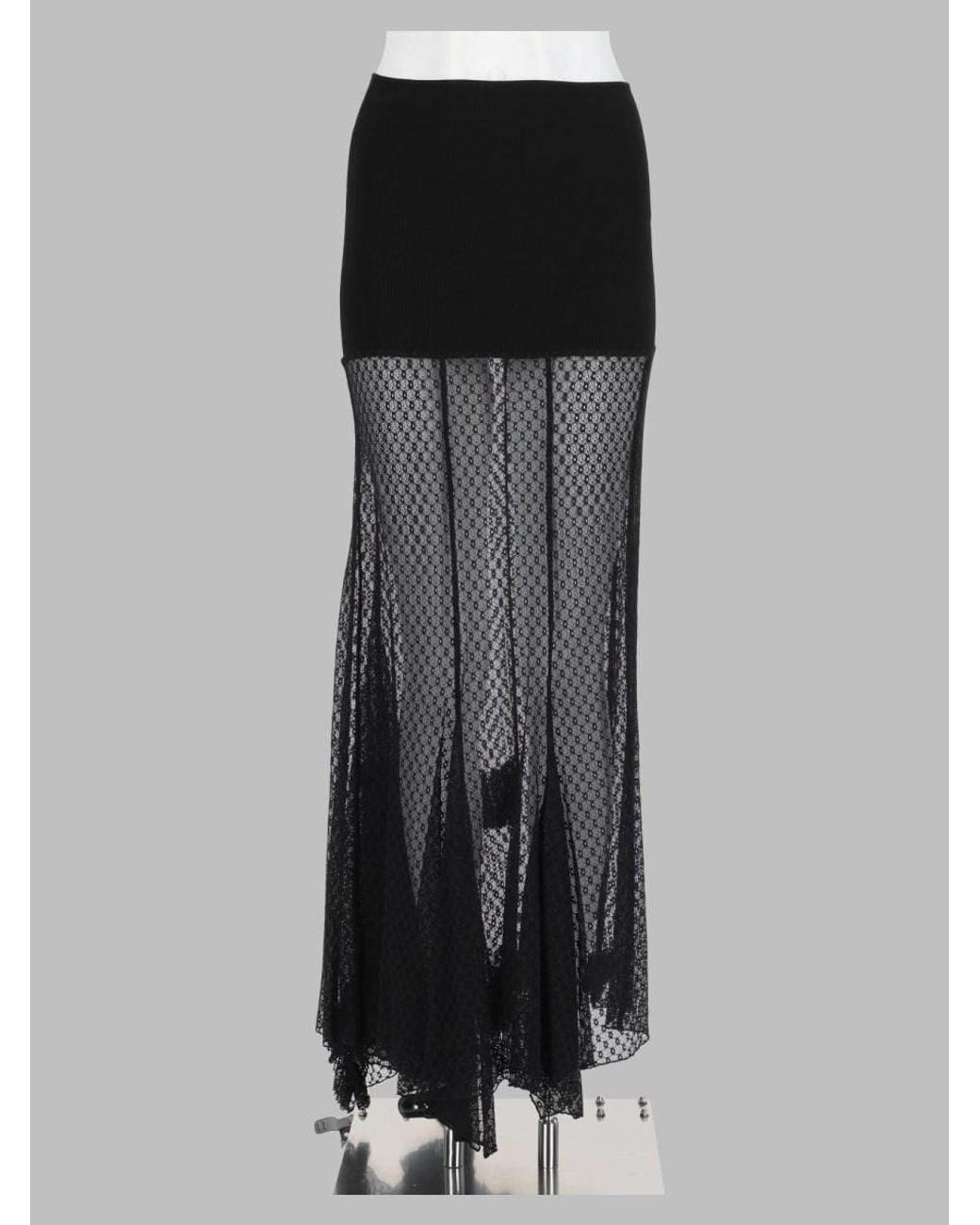 Isabel Marant Black Ioana Skirt Polyamide