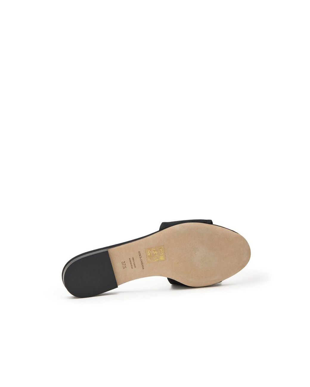 Dolce & Gabbana Black Sliders
