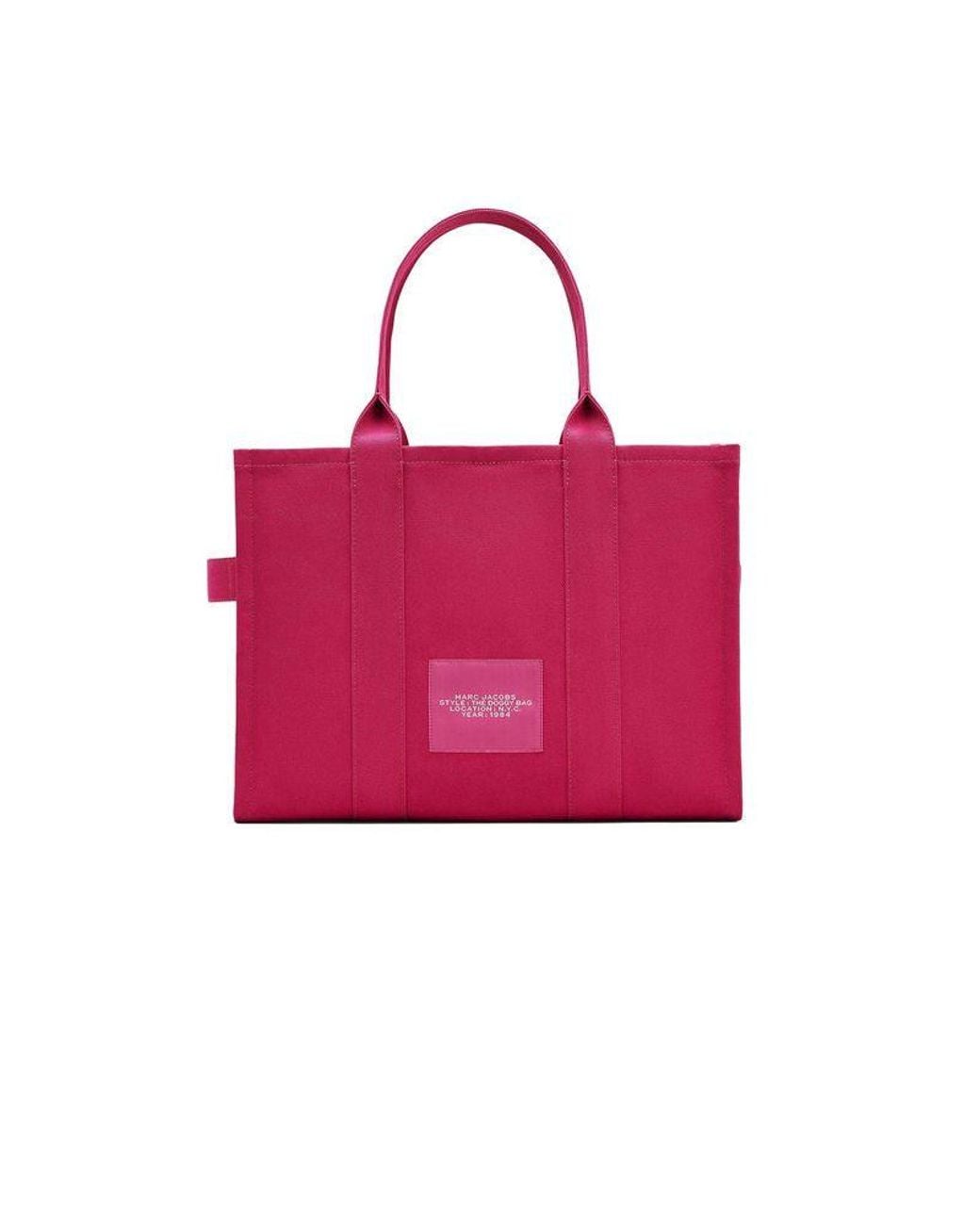 Marc Jacobs Pink Marc Jacobs Cotton Tote Bag