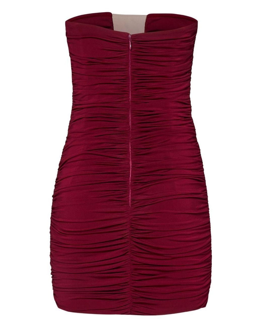 Nensi Dojaka Red Mini Dress