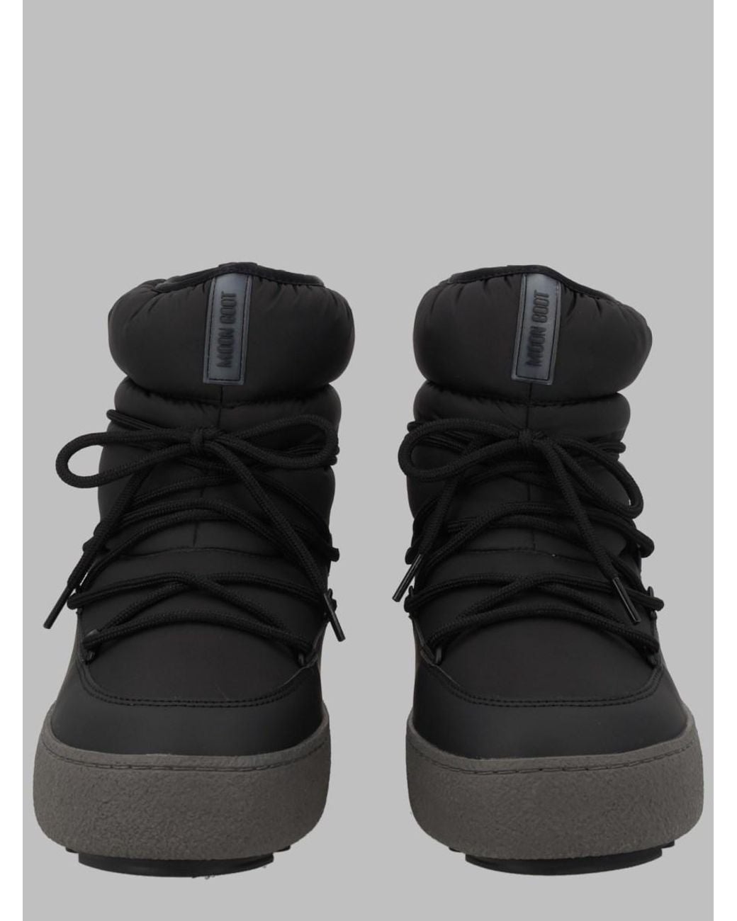 Moon Boot Black Boots Mtrack Low Polyamide