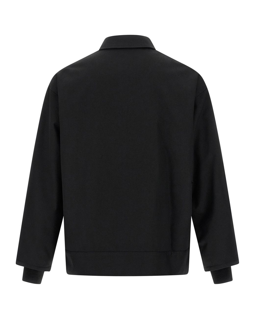 Comme des Garçons Black Polyester Full-Length Jacket Clothing for men