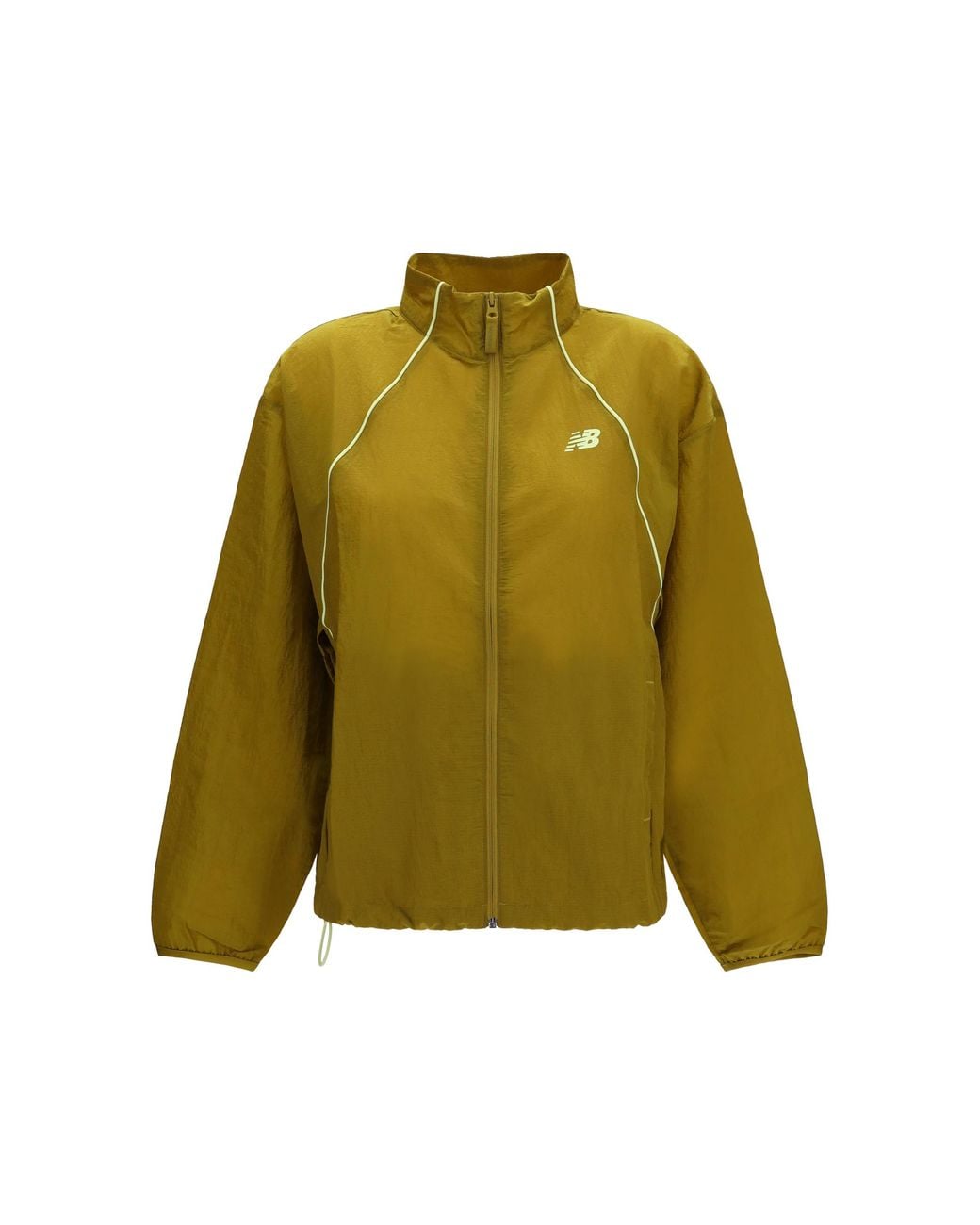 New Balance Green Sport Legacy Jacket Recycled Nylon