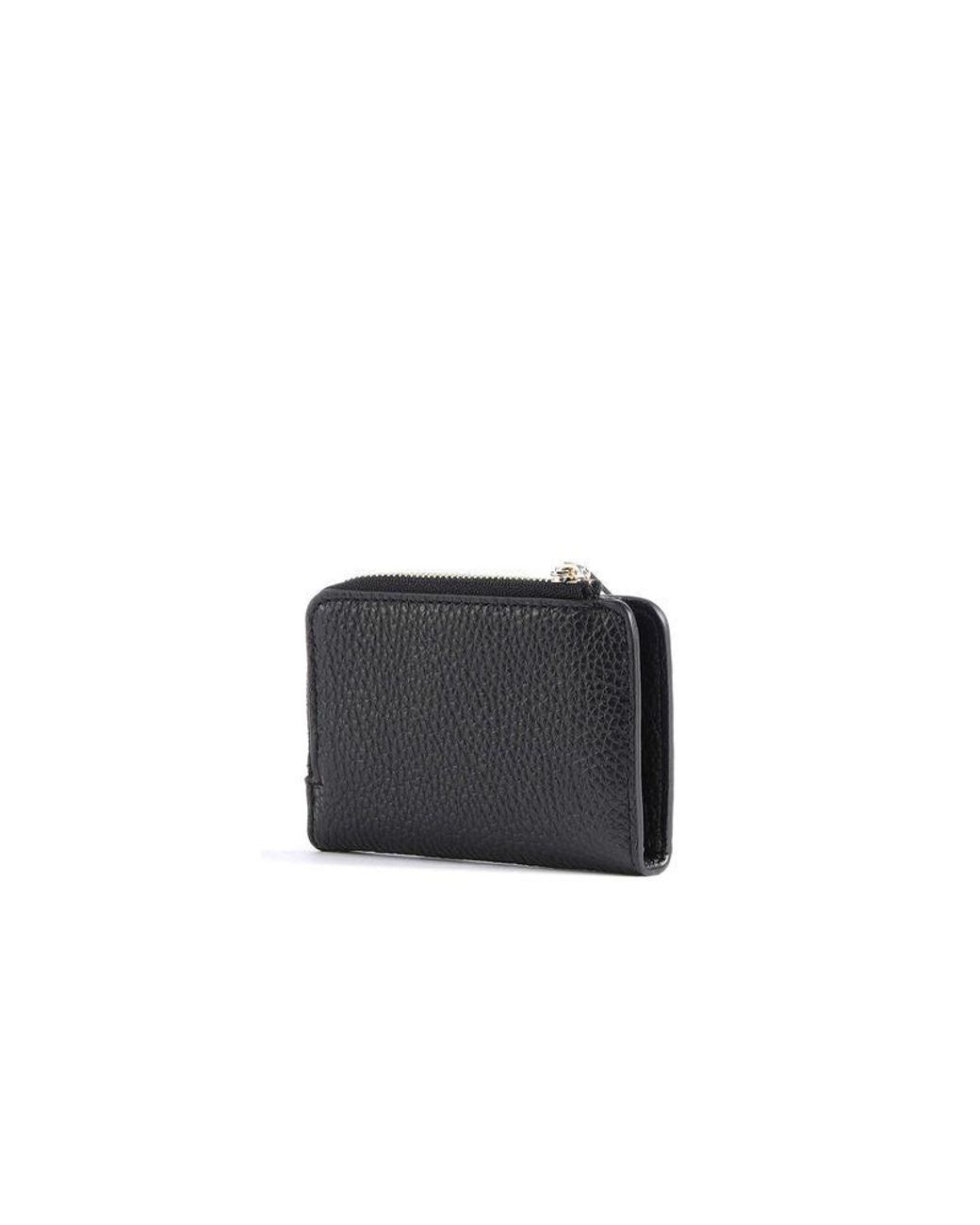 Coccinelle Black Coccinelle Grained Cowhide Card Case
