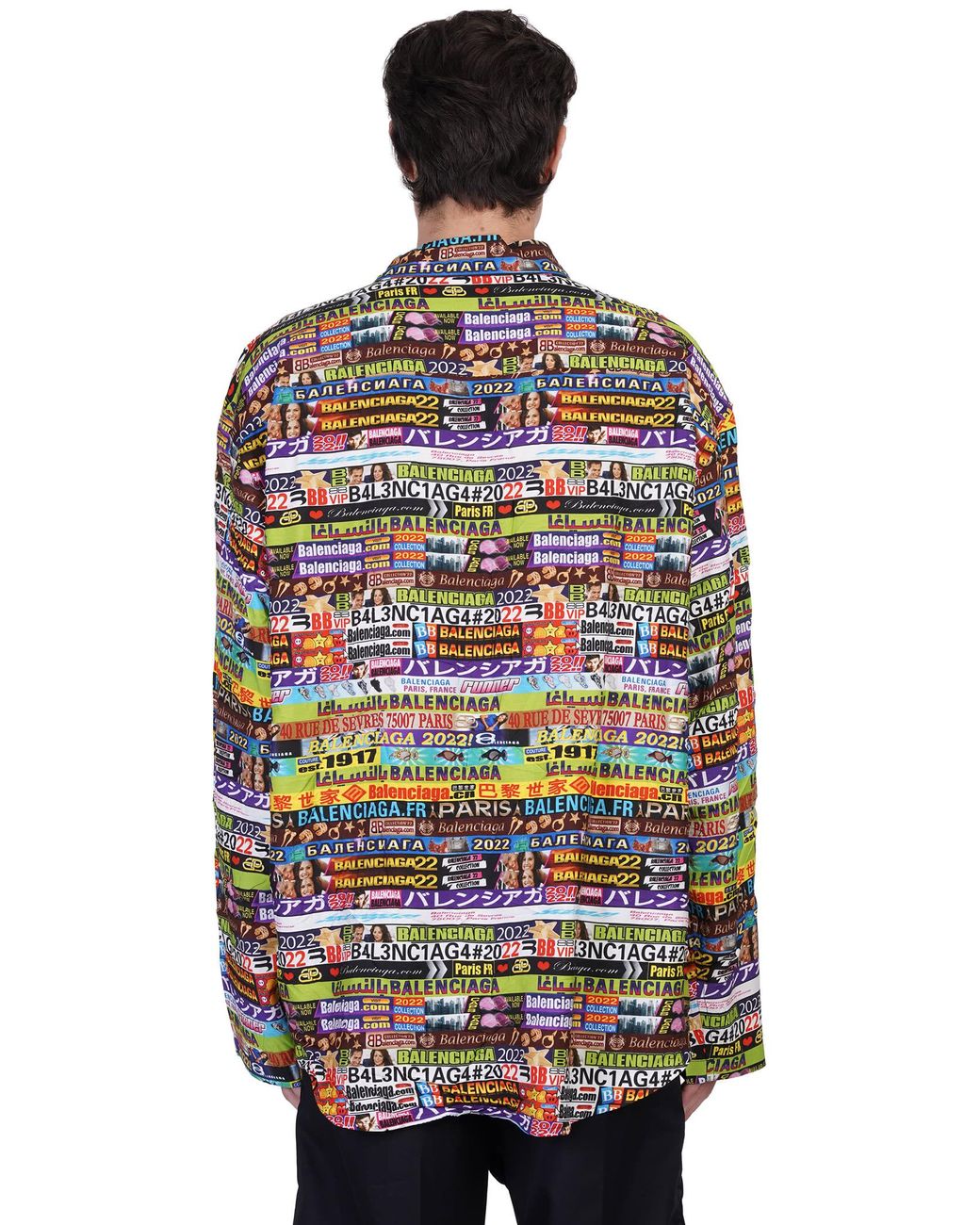 Balenciaga Shirt In Polyamide Polyester for Men Lyst