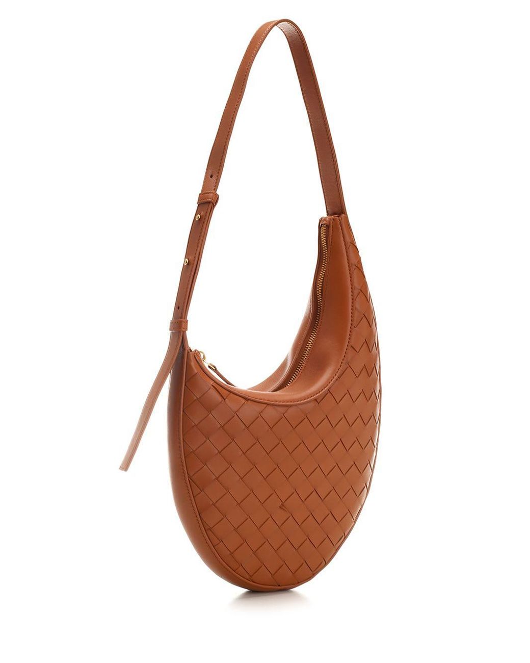 Bottega Veneta Drop Small Hobo Bag in Brown Lyst