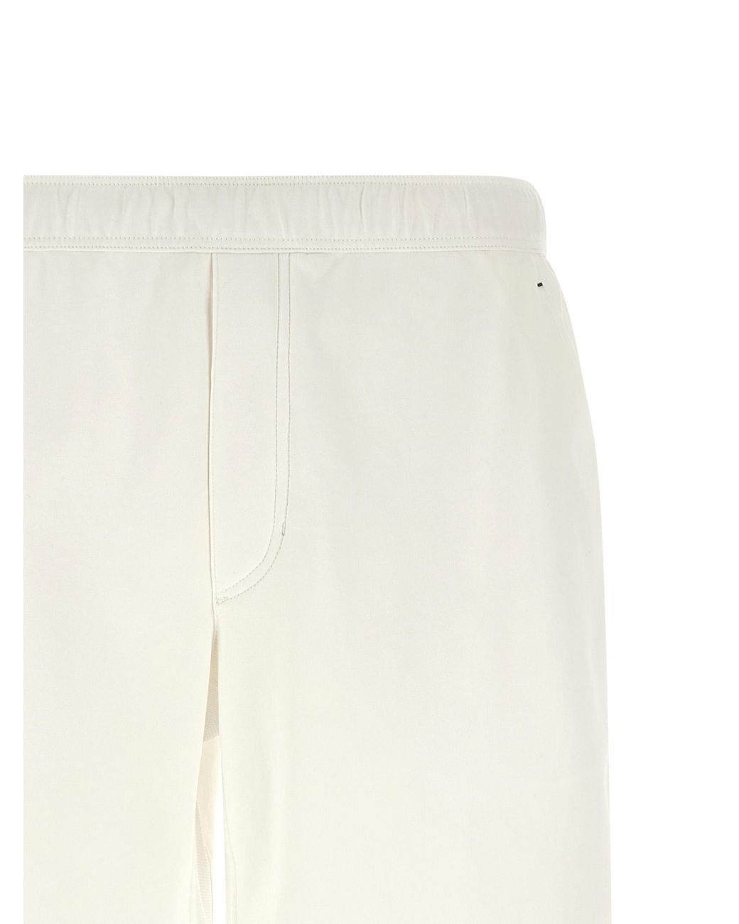Brunello Cucinelli Natural Cotton Bermuda Shorts for men