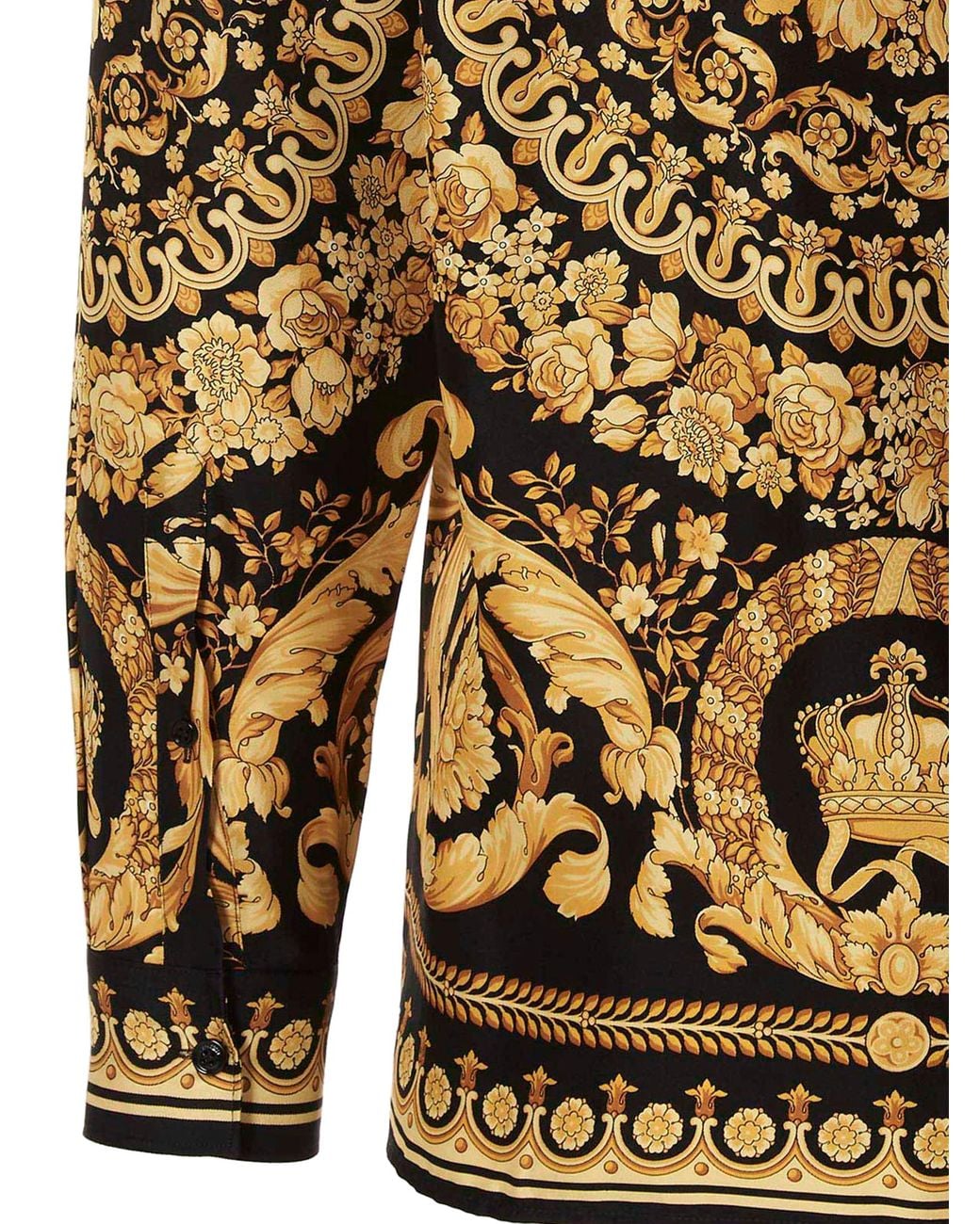 Versace Metallic Versace Barocco Shirt for men