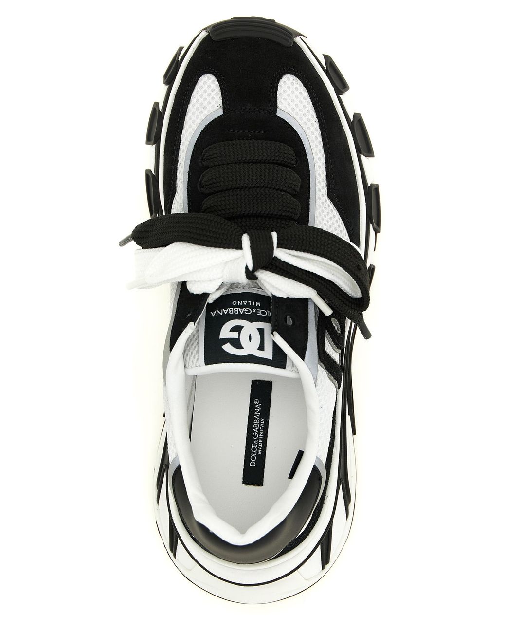 Dolce & Gabbana White Dg Country Road Sneakers Polyester