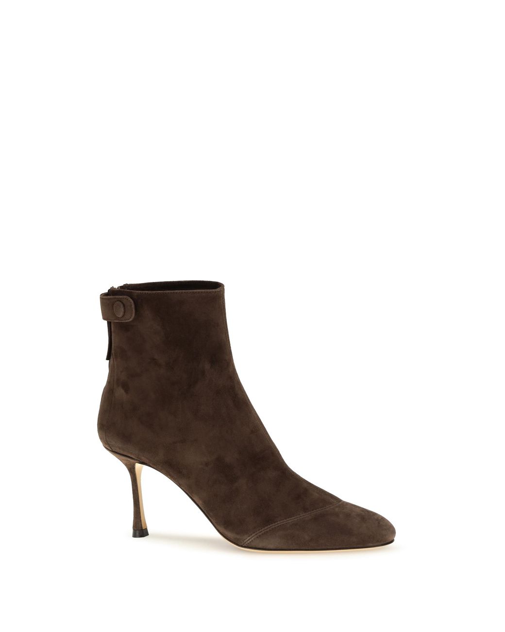 Francesco Russo Brown Suede Ankle Boots