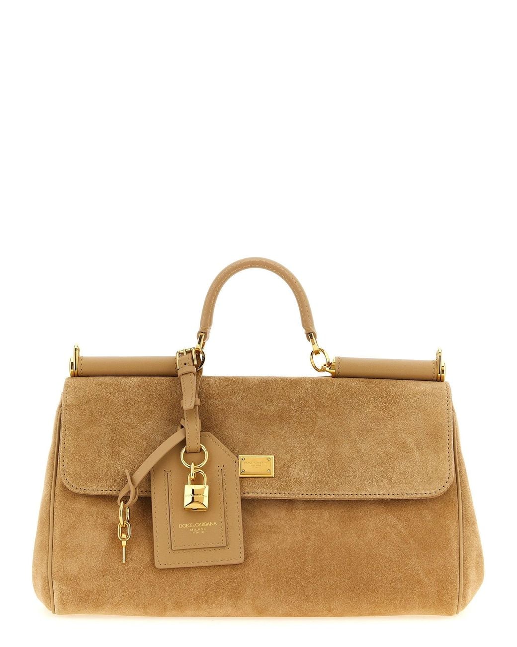 Dolce & Gabbana Brown Dolce & Gabbana Sicily Shoulder Bag