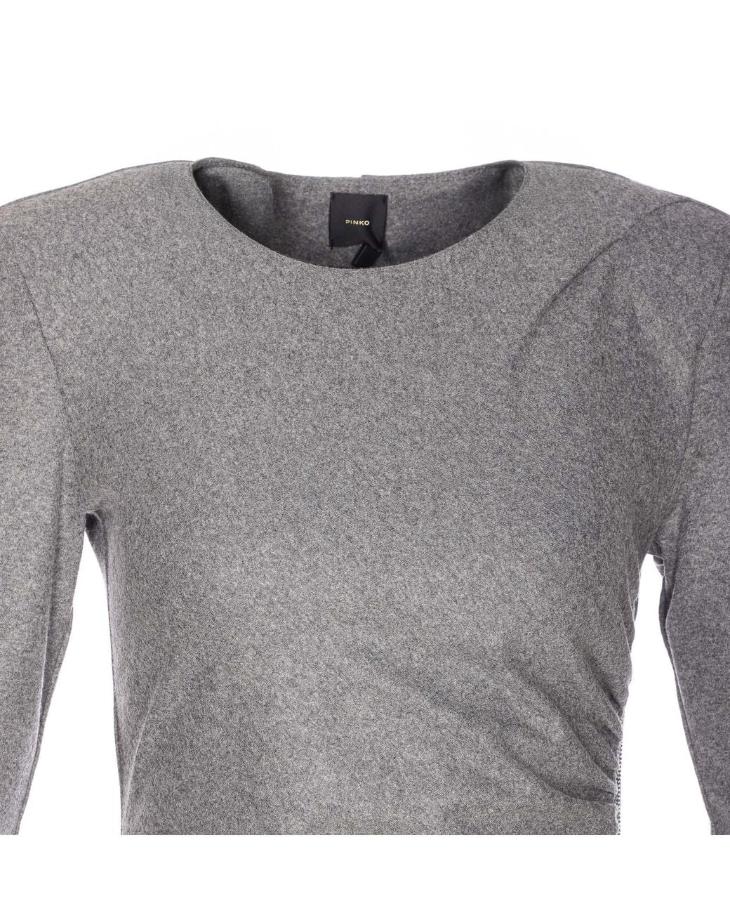 Pinko Gray Dresses Polyester