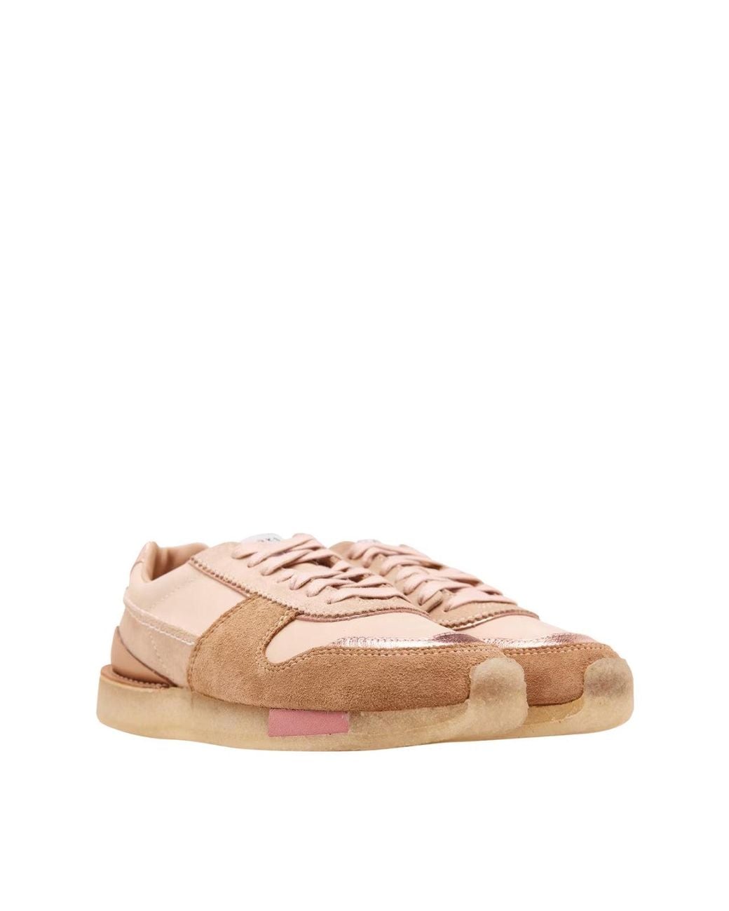 Clarks Pink Clarks Originals Sneaker