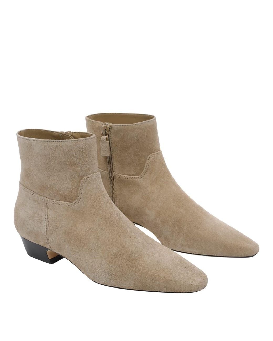 Stuart Weitzman Brown Stassi Booties