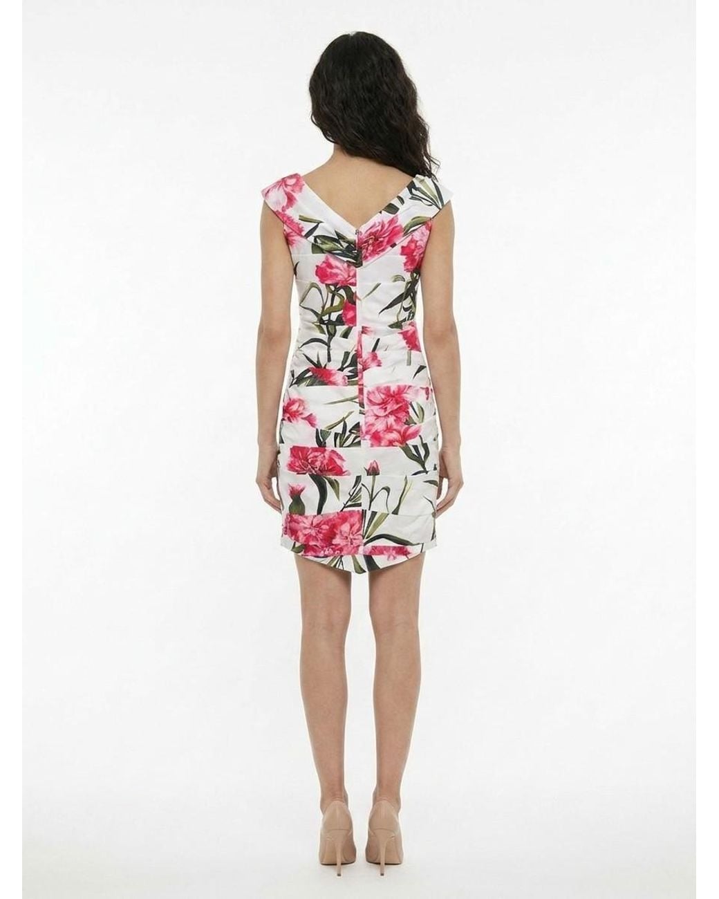 Dolce & Gabbana Red Elastane Casual Dress
