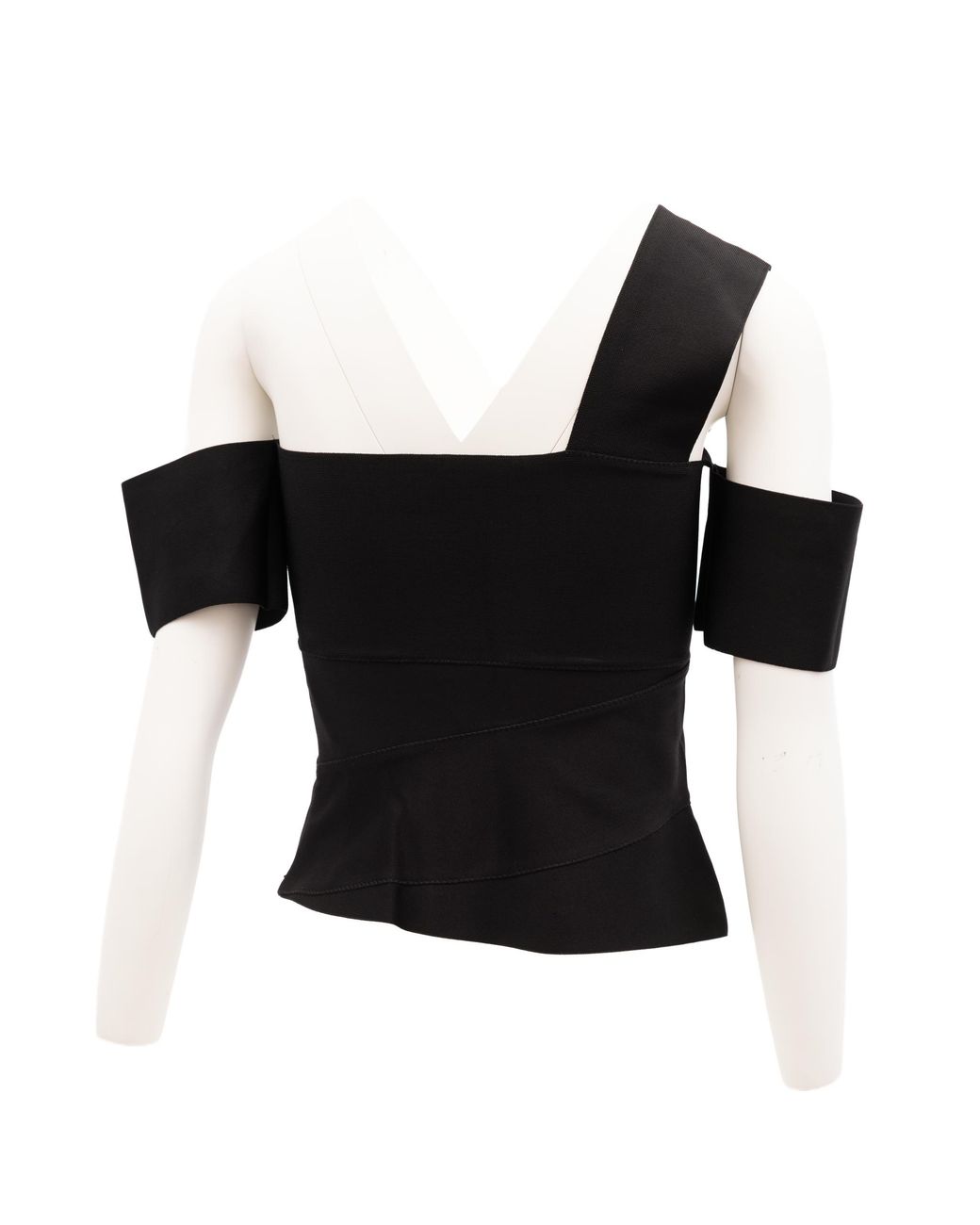 McQueen Black Viscose Top