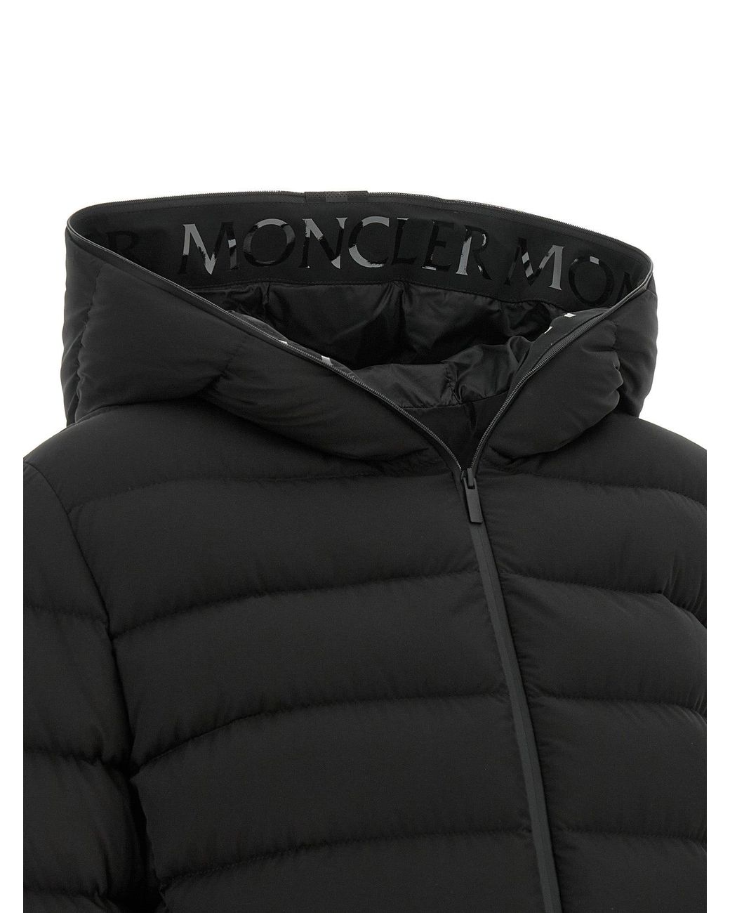 Moncler Black Moncler Herbes Down Jacket
