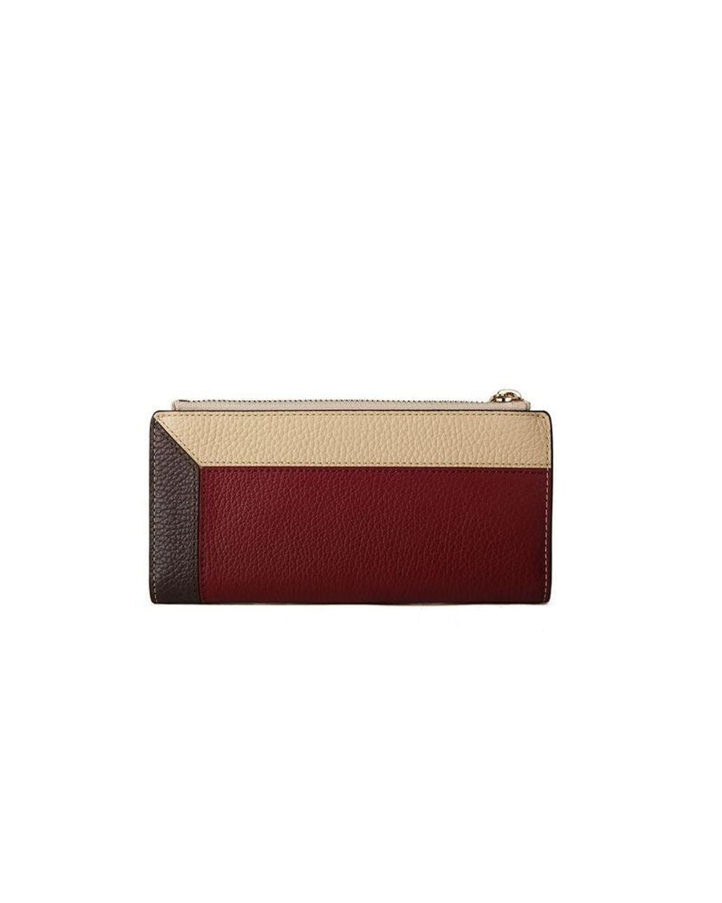 Coccinelle Natural Wallet Ribes-Betu-Brun Cowhide Bags