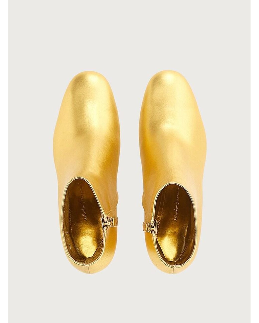 Ferragamo Natural Bootie Shoe