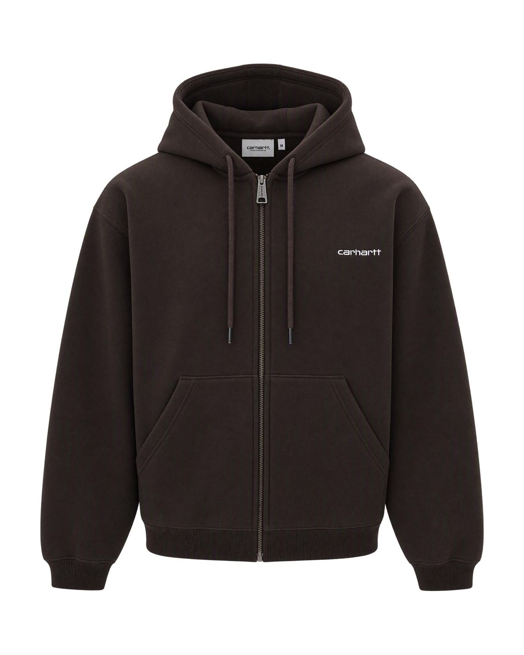 Carhartt Black Hooded Sweatshirt Ebbert Cotton Sweater for men