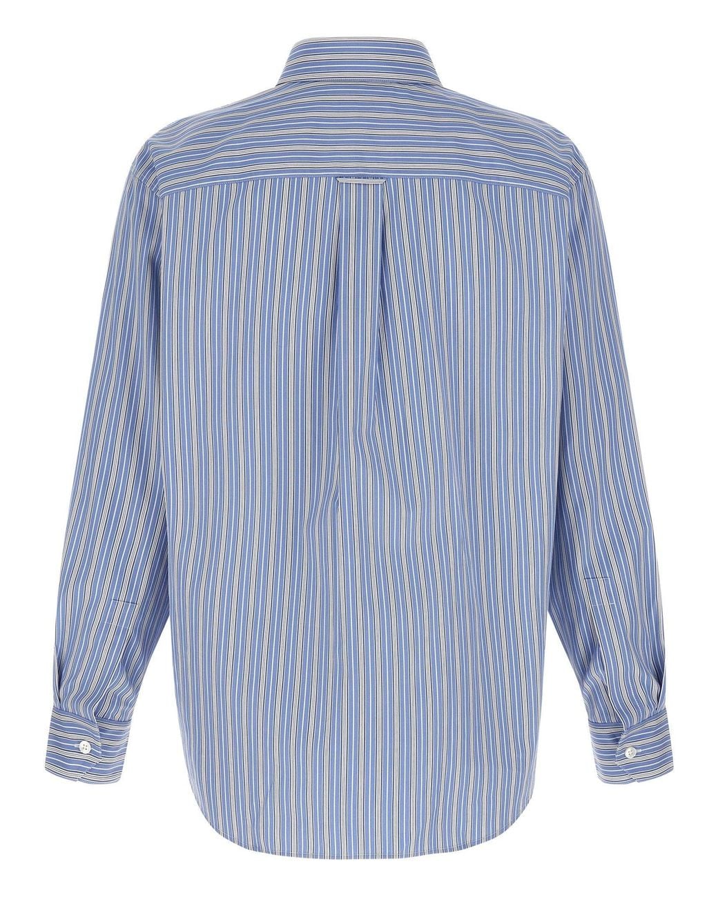 Saint Laurent Blue Cassandre Shirt for men