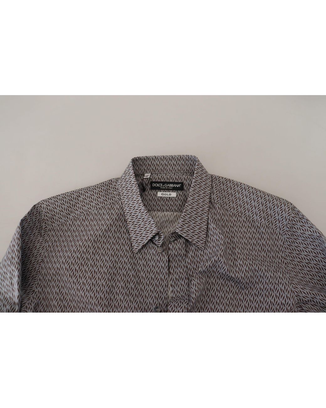 Dolce & Gabbana Black Slim Fit Dress Formal Shirt Cotton for men