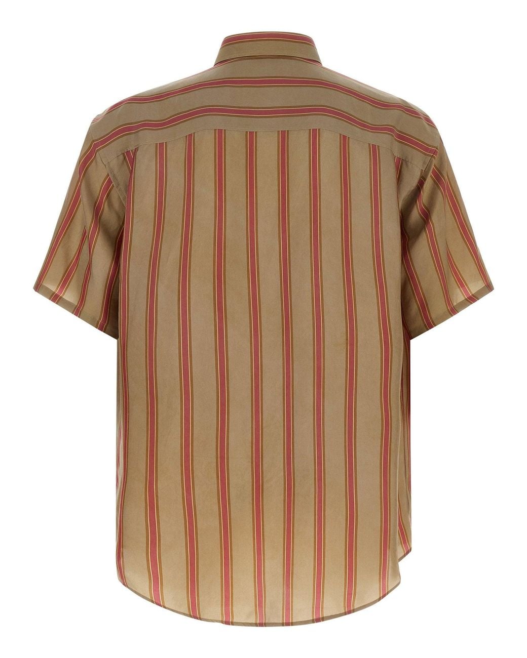 Saint Laurent Brown Cassandre Shirt for men
