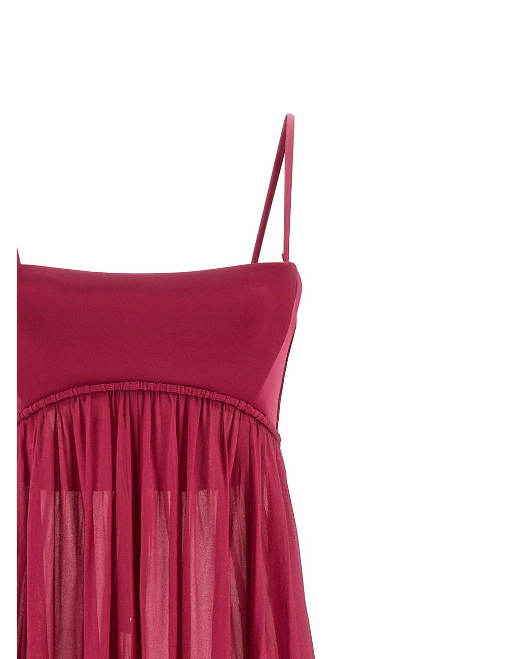 Zimmermann Red Luna Dress