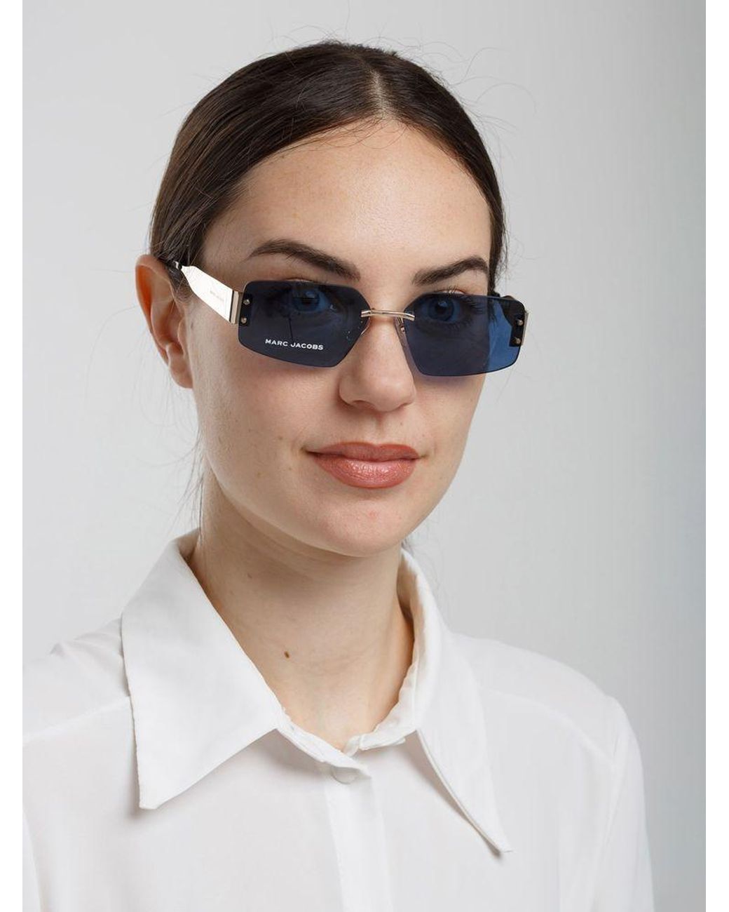 Marc Jacobs Blue Sunglasses Metal Eyewear