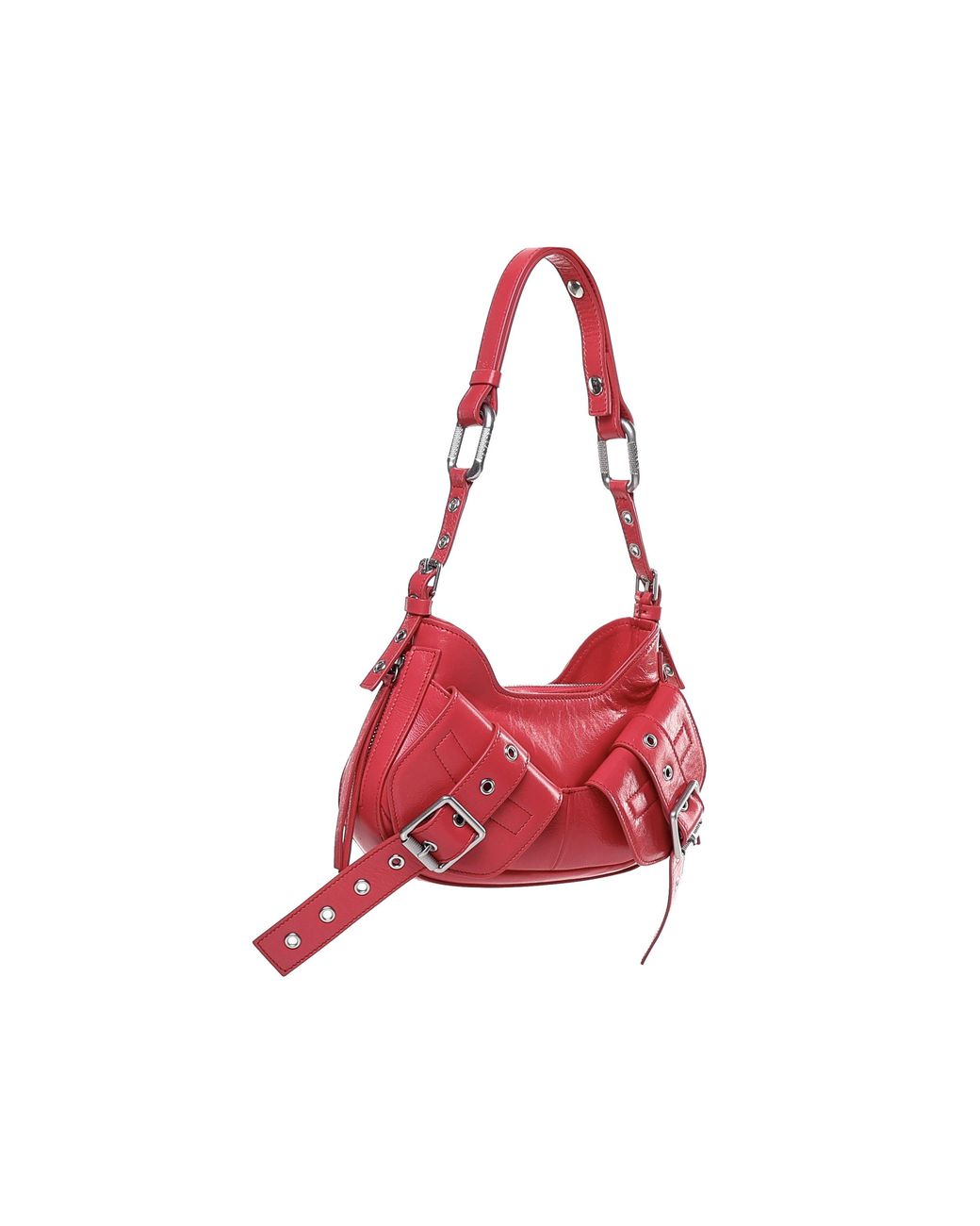 BIASIA Red Shoulder Bag Y2K.002