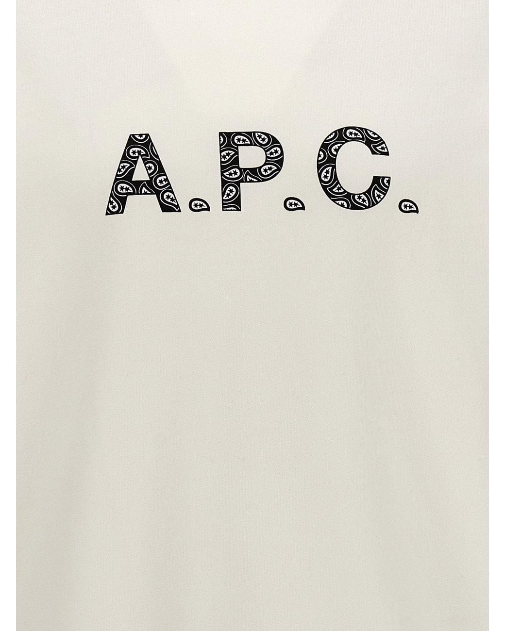 A.P.C. White Sweatshirt for men