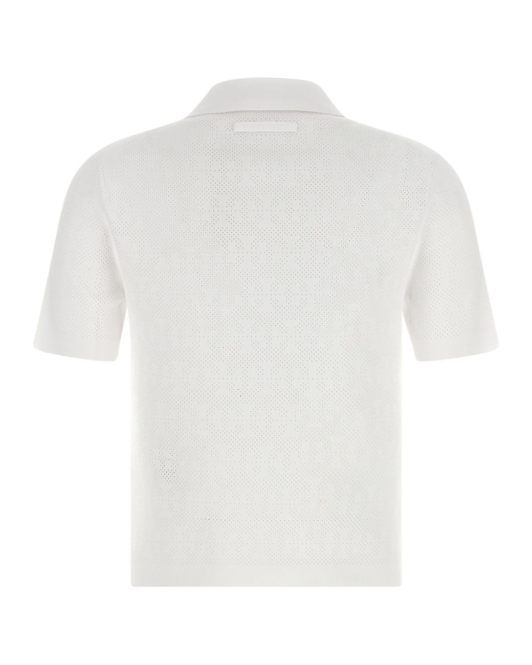 Tory Burch White Viscose Polo Shirt