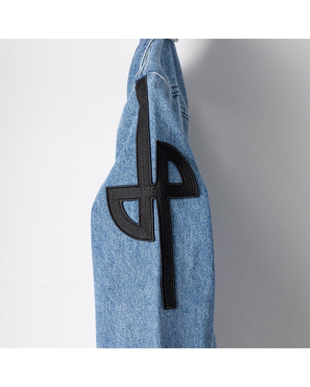 Patou Blue Iconic Denim Shaped Jacket