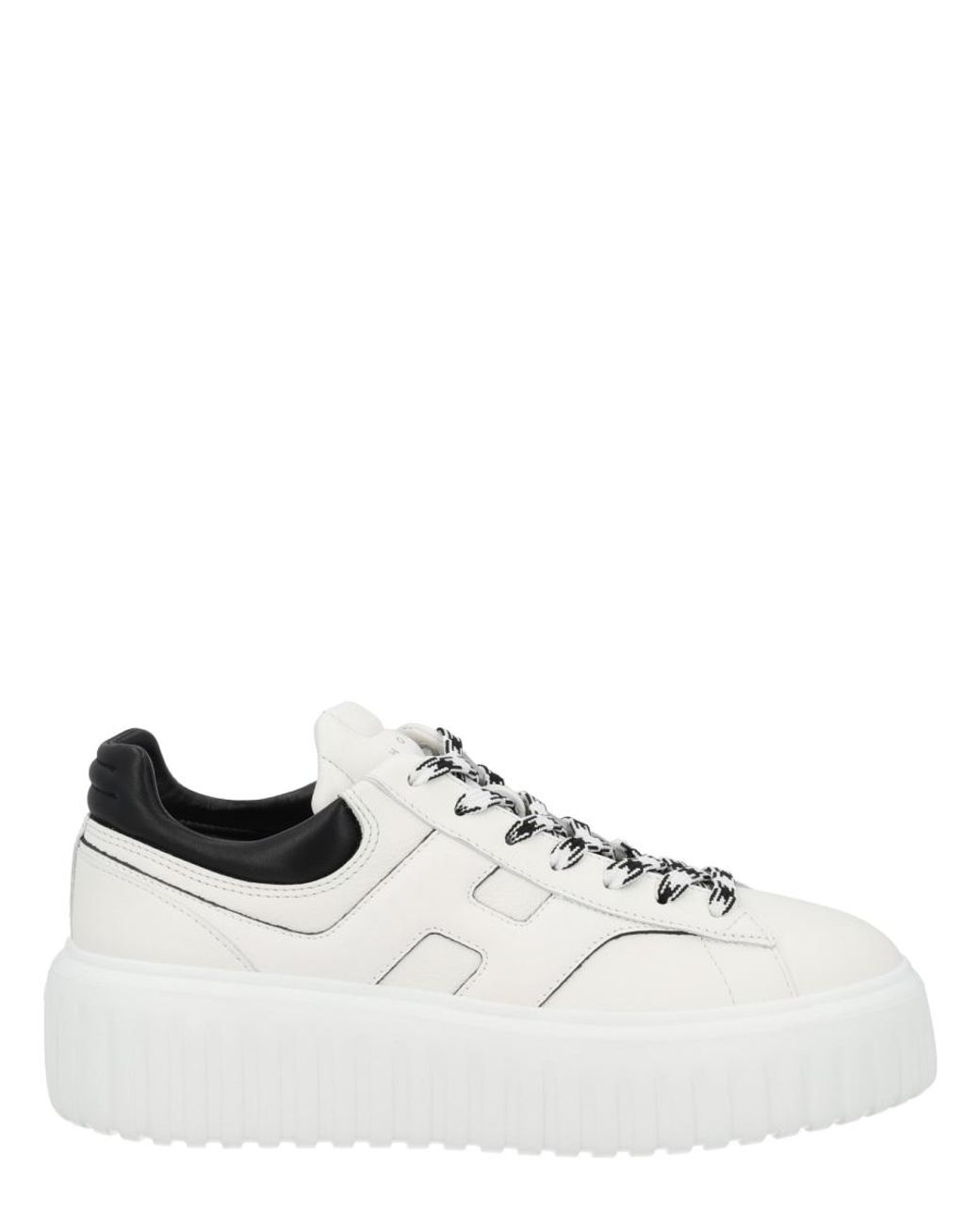 Hogan White Hogan H-Stripes Sneaker