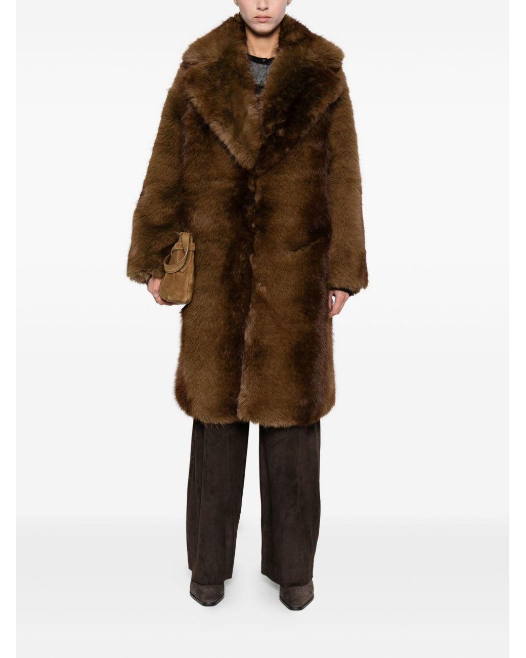 Apparis Brown Steffi Coat