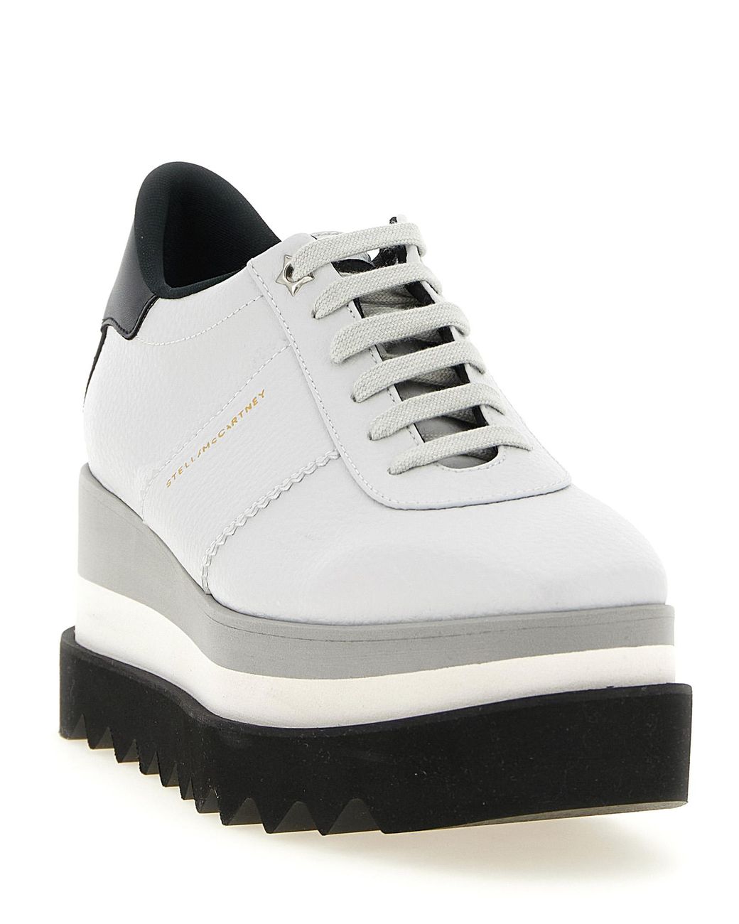 Stella McCartney White Polyethylene Wedge Sandals