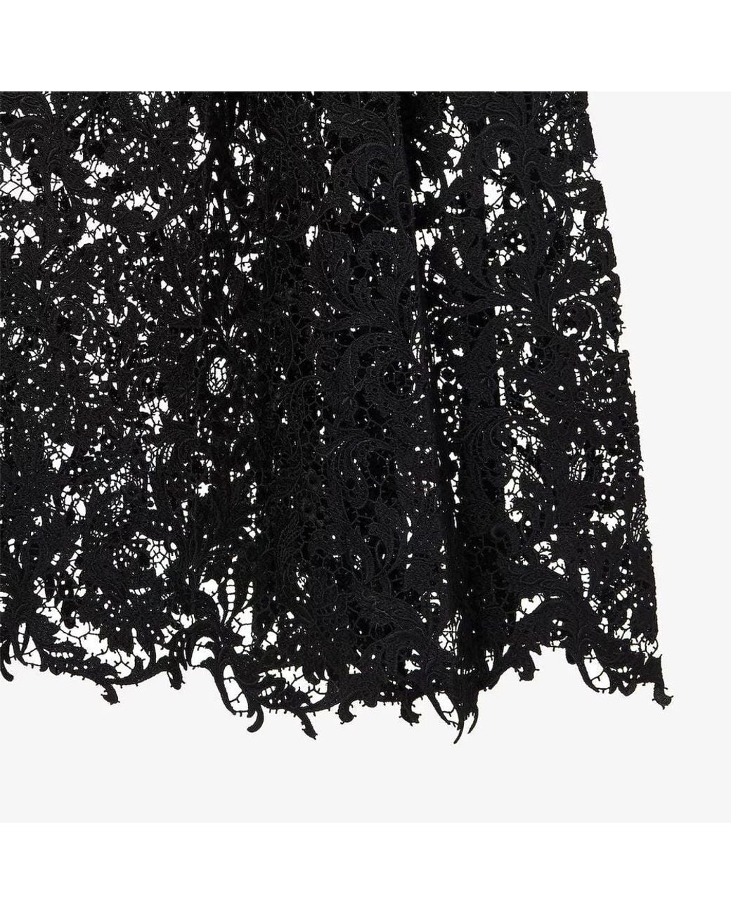 Fendi Black Fendi H26 Skirt