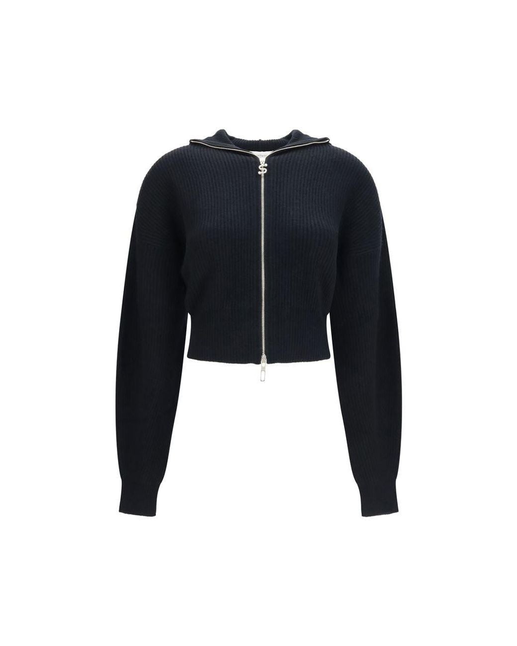 Max Mara Blue Wool Oves Aries Cardigan Clothing