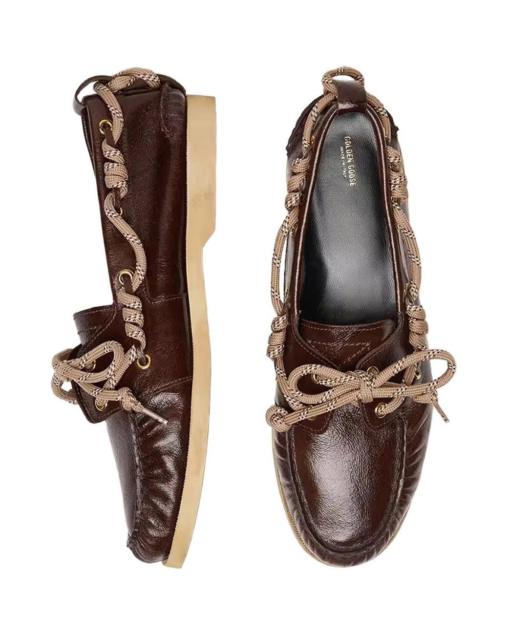 Golden Goose Deluxe Brand Brown Cruise Loafer Dark