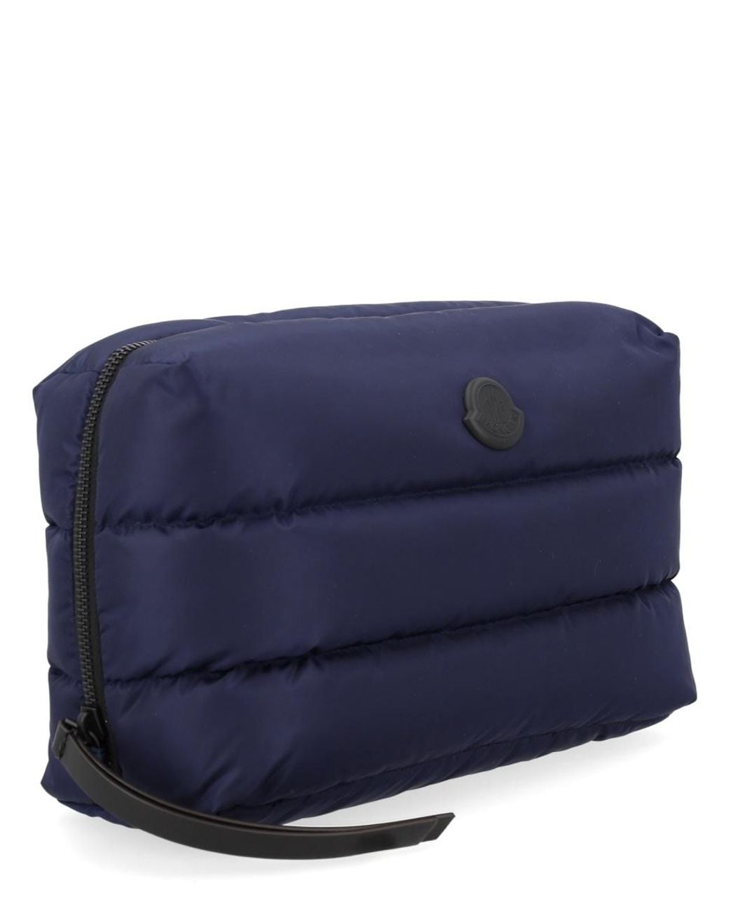Moncler Blue Beauty Case Caradoc Polyamide Wash Bags