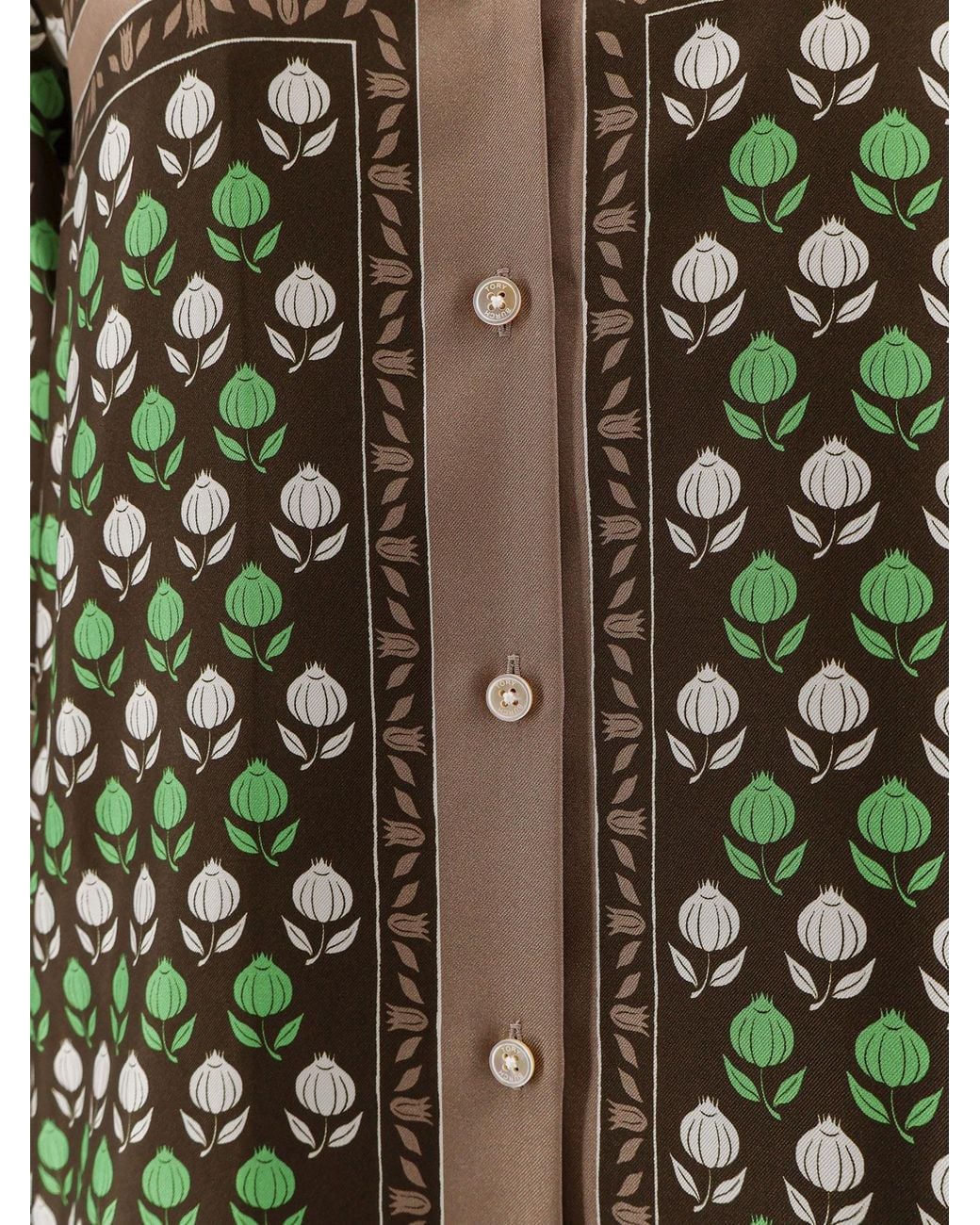 Tory Burch Brown Shirts Seta