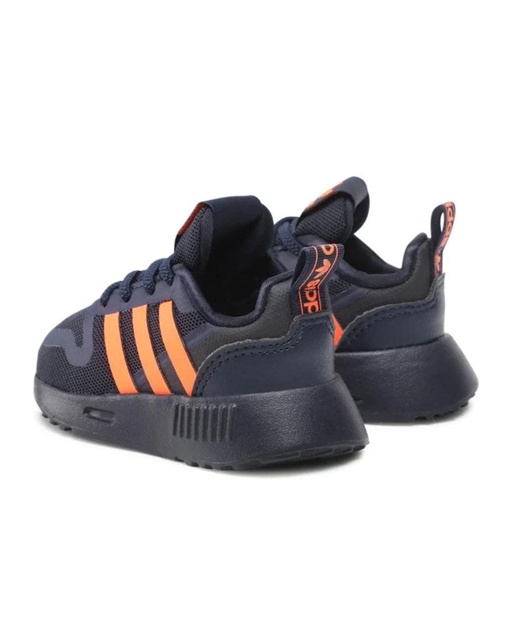 Adidas Blue Adidas Logo-Detailed Trainer for men