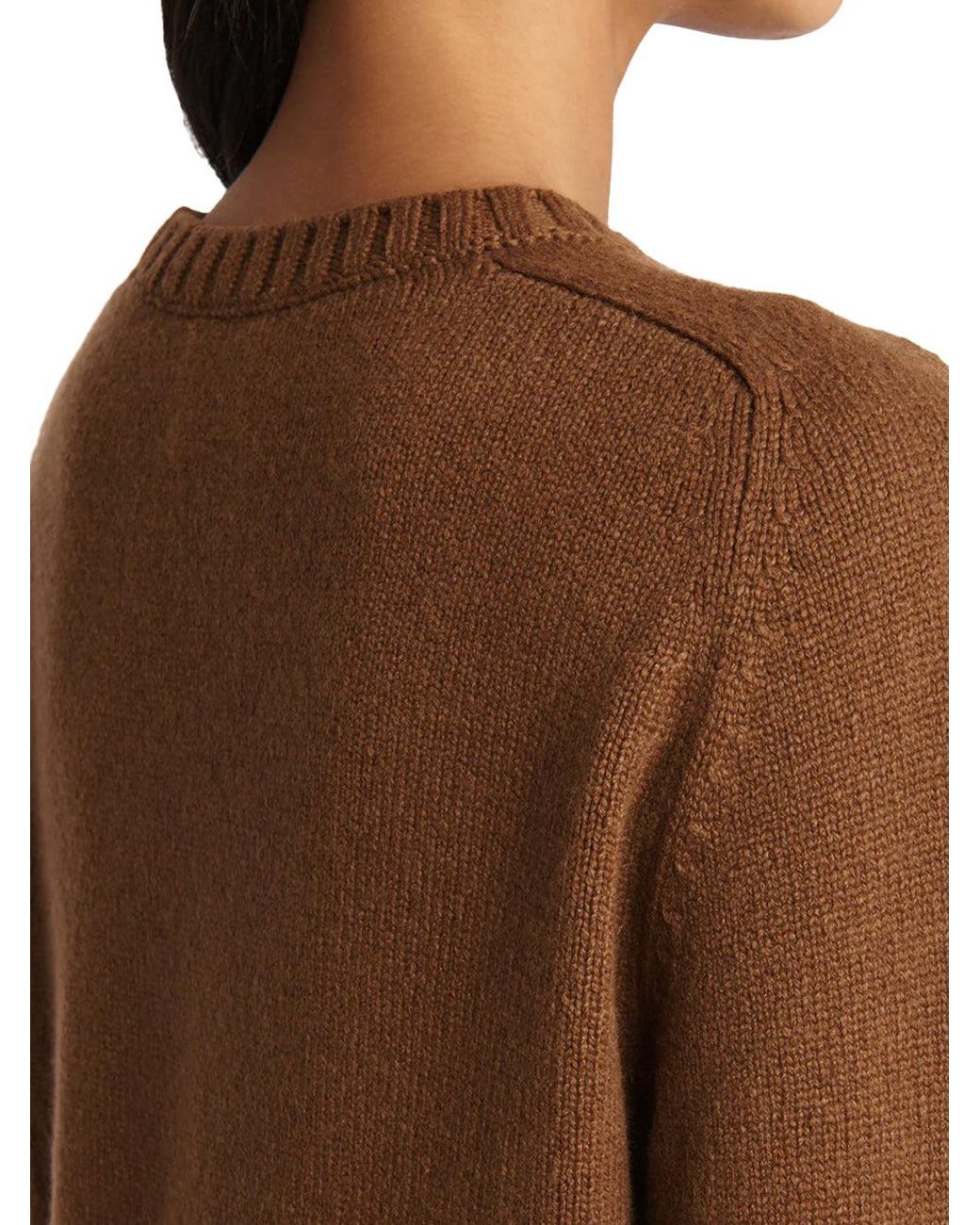 Khaite Brown Nera Sweater Maple