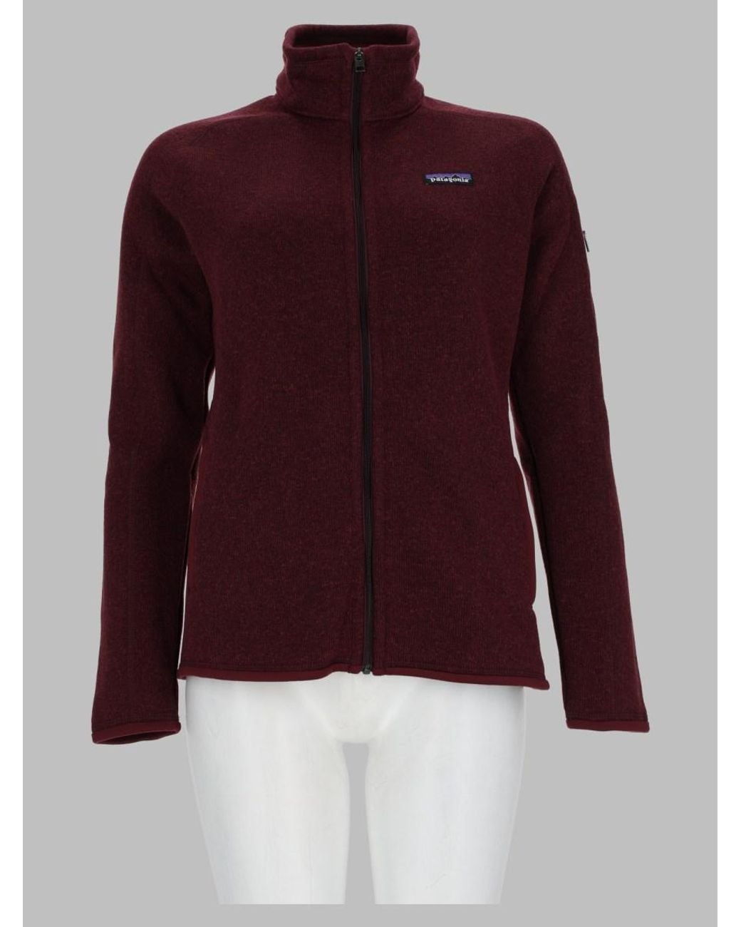 Patagonia Red Fleece Jacket Better Sweater Polyester