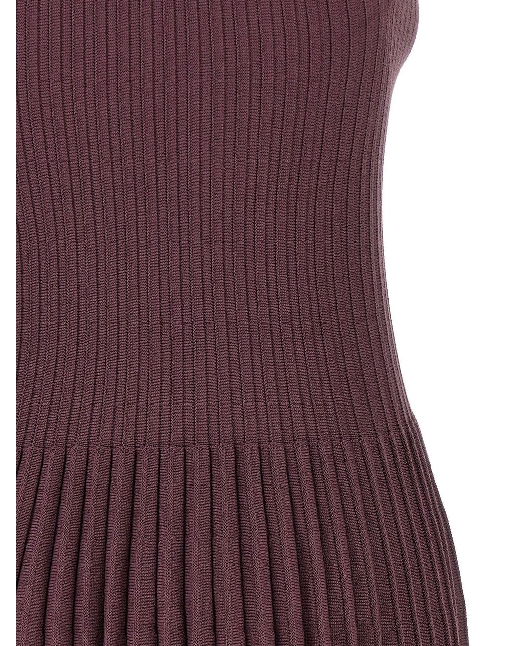 Magda Butrym Purple Dress