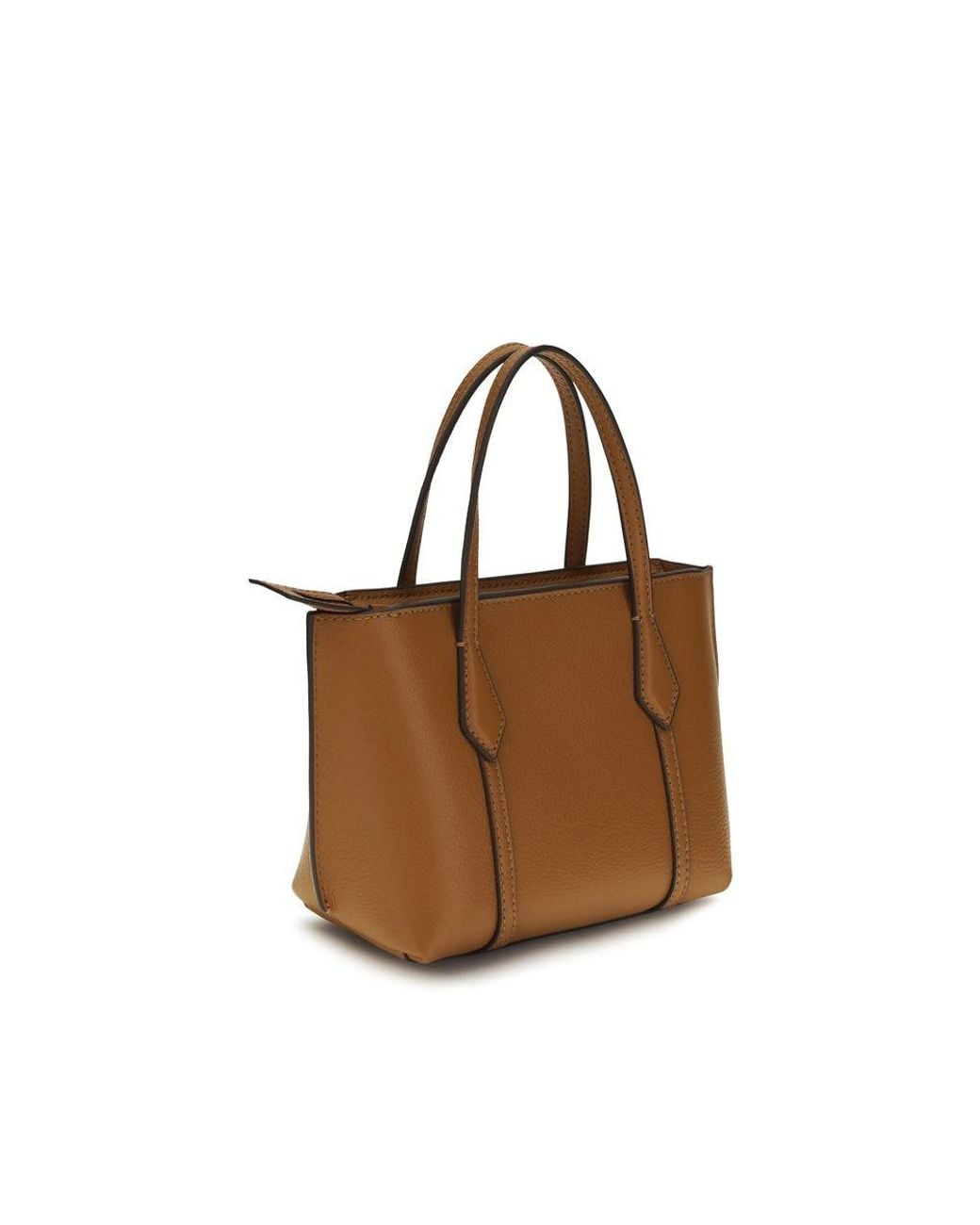 Tory Burch Brown Calf Leather Bos Taurus Shoulder Bag